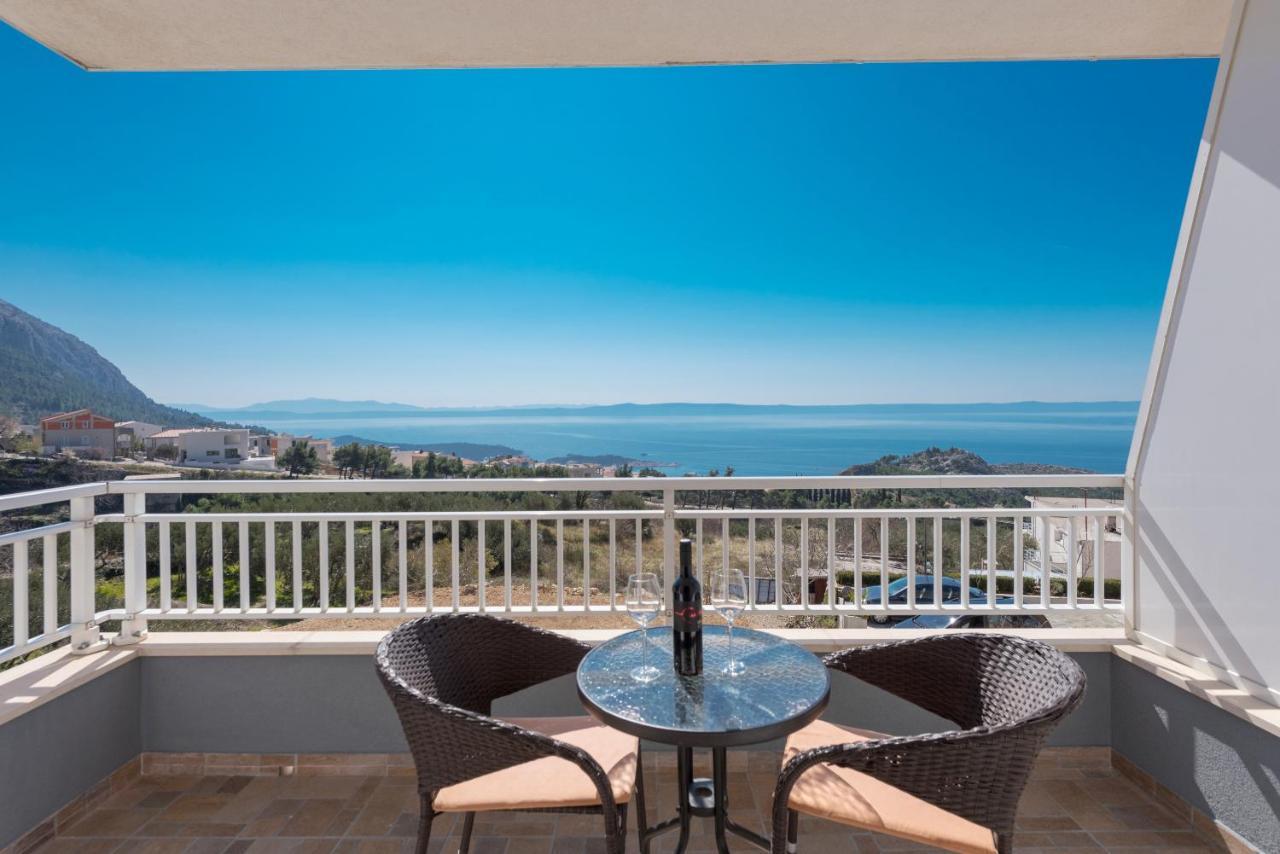 מאקרסקה Villa Violeta With Amazing Sea View מראה חיצוני תמונה
