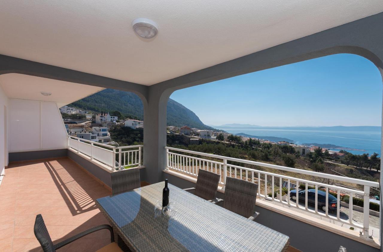 מאקרסקה Villa Violeta With Amazing Sea View מראה חיצוני תמונה
