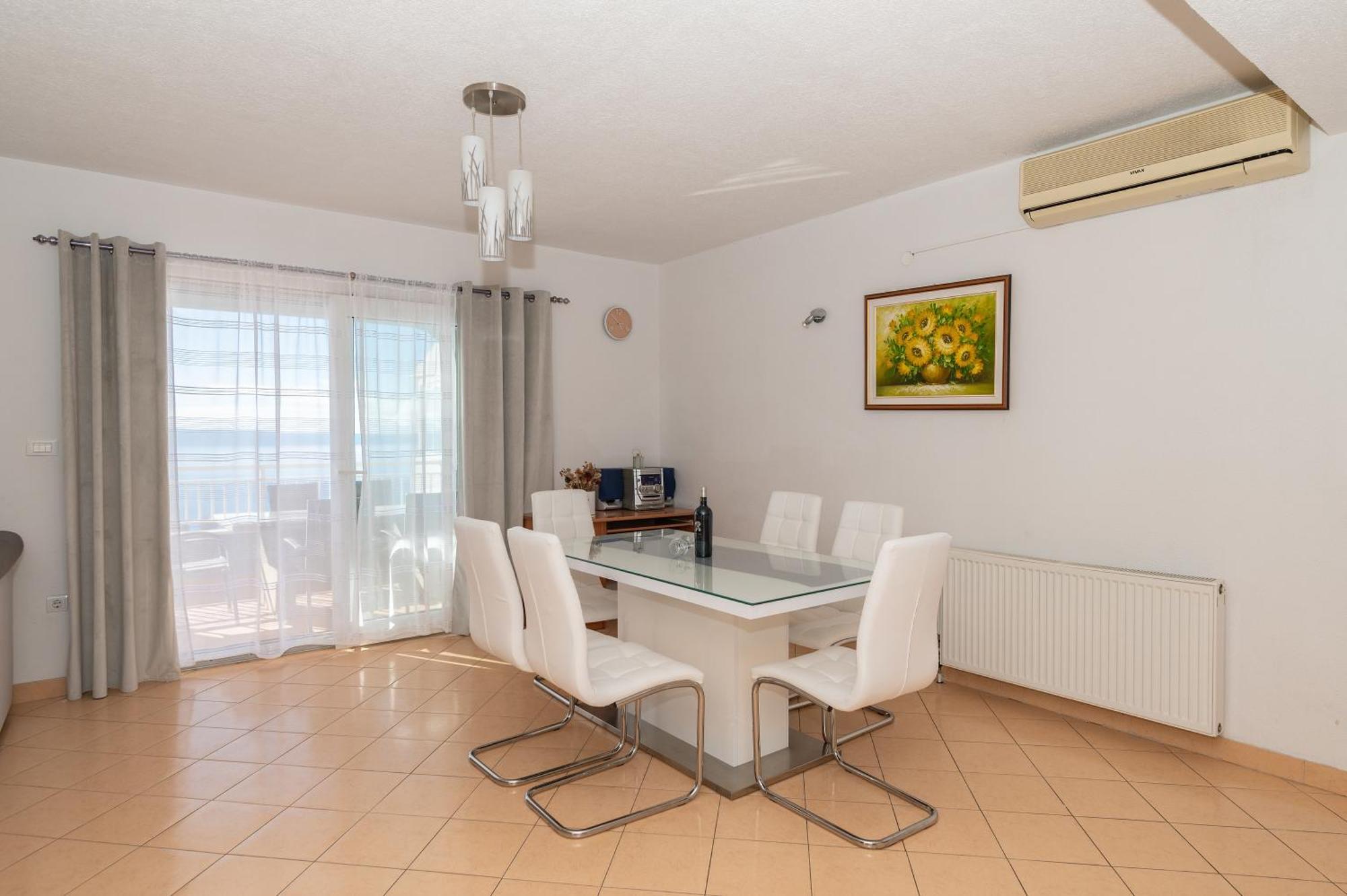 מאקרסקה Villa Violeta With Amazing Sea View מראה חיצוני תמונה